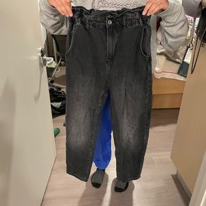 Zara stretchy black jeans